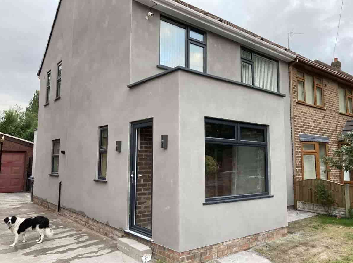 #1 Rendering Kelloe | Walls & Exterior Spray Rendering